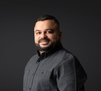 Portrait of Pratik Ruparel, Associate.